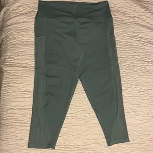 Aerie mesh leggings with pockets
